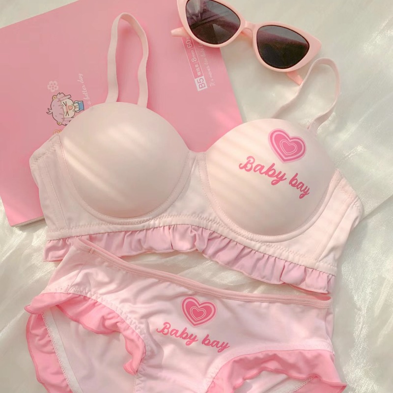 Bralette Triangle Set - Conjunto de lencería inspirado en Lolita