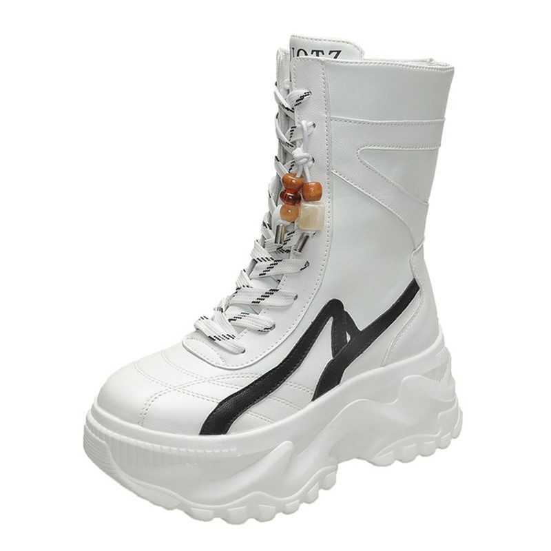 Nuevas botas gruesas a media p - Wedge Espadrille Women reseña y precio