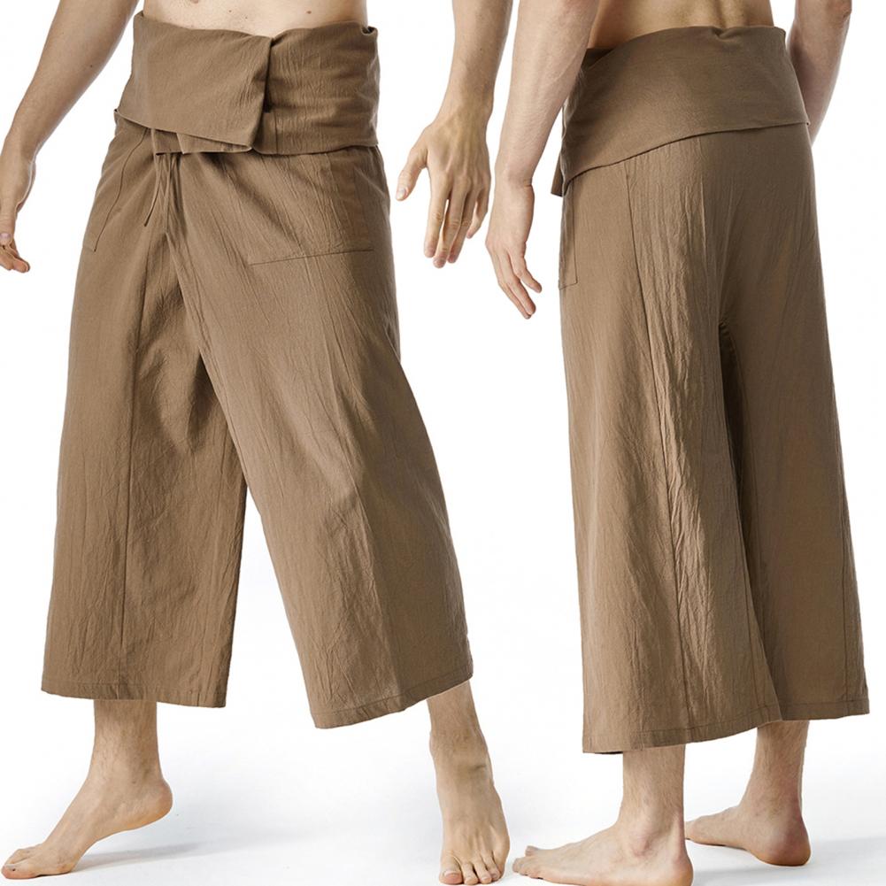 Pantalones de pescador tailand - Linen Pant Wide reseña y precio