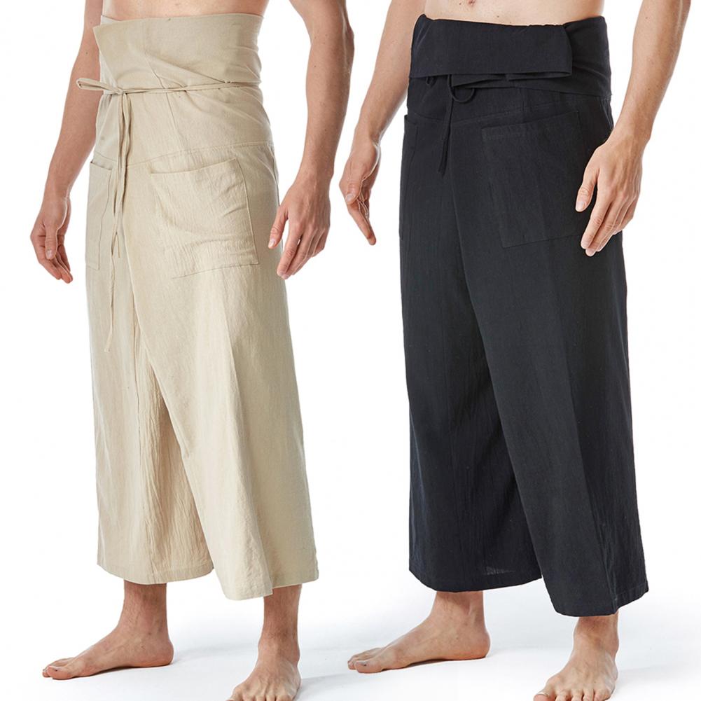 Pantalones de pescador tailand - Linen Pant Wide reseña y precio