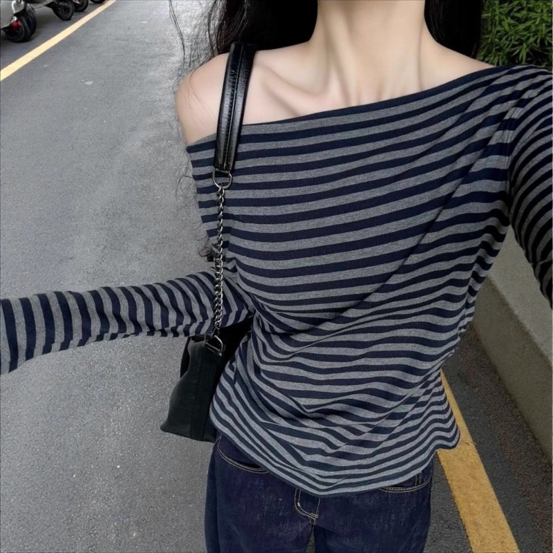 Blusa Casual de Mujer Vintage  - Blouse Off Shoulder reseña y precio