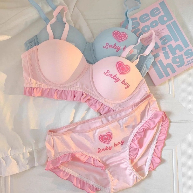 Conjunto de lencería inspirado - Bralette Triangle Set reseña y precio